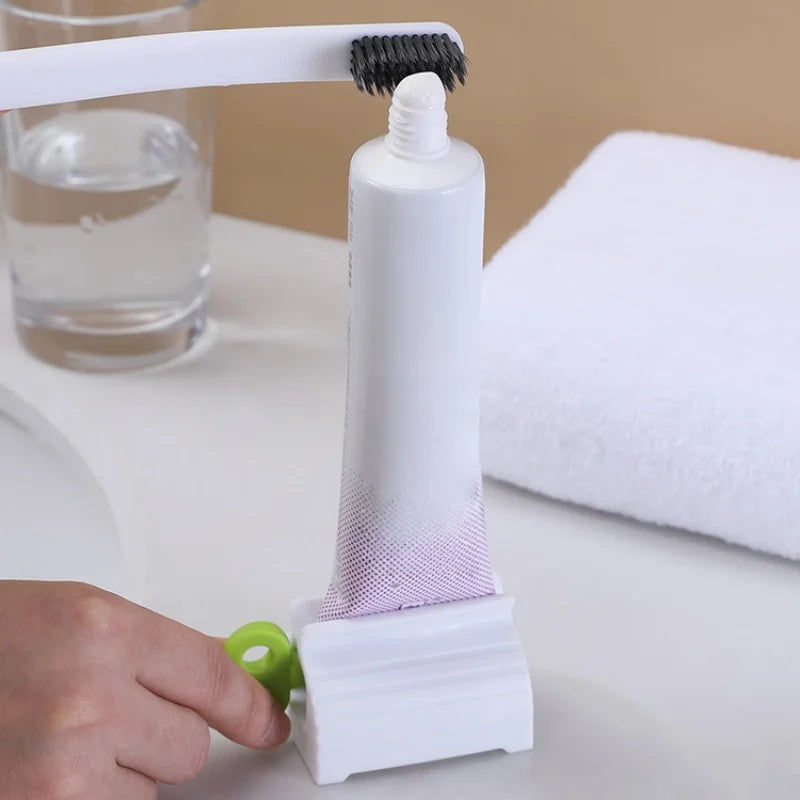 Toothpaste Squeezer Manual Rolling Toothpaste Squeezer Tube Hand Cream Facial Cleanser Dispenser Holder Squeezer Household