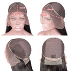 Straight 13x4 HD 4/613 Brown Lace Frontal Wigs Human Hair Transparent Lace Front Wigs For Women Honey Blonde Brazilian Hair Wig