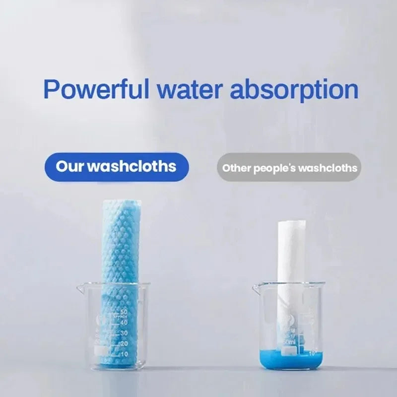 Disposable Face Towel Travel Facial Cleansing Soft Fabric Travel Cleaning Dry Wet Makeup Remover Washing  Facial Tissue Towel