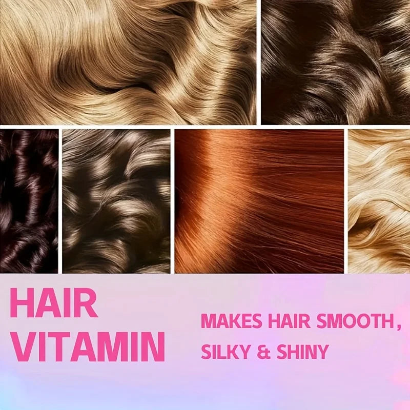40/80/120pcs vitamin hair care essence capsules,containing almond oil,tea seed oil,no-rinse conditioner,hair care essential oil