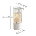 Kitchen 500ml Automatic Liquid Soap Dispenser USB Rechargeable Touchless Hand High Capacity Detergent Bathroom Dispenser