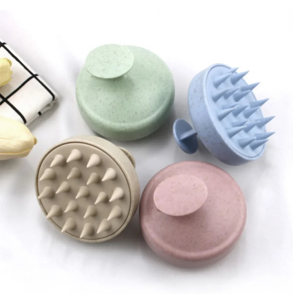 Price shown before tax Scalp Massage Comb Silicone Shampoo Brush Head Hair Washing Combs Body Massage Brush Bath Shower Brush Sa