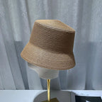 Women Straw Sun Hat Foldable Packable Wide Brim Summer Hat Flat Beach Hat Ladies Crochet Bucket Hat packable sun hat