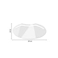 50/100Pcs Microblading Permanent Makeup Protective Eyebrow Shower Visor for Eyelash Extensions Eye Eyelid Lash