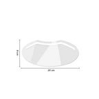 50/100Pcs Microblading Permanent Makeup Protective Eyebrow Shower Visor for Eyelash Extensions Eye Eyelid Lash