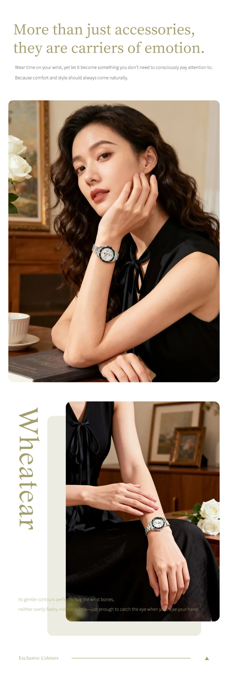 OLEVS 5885 Original Women Watch Top Luxury Quartz Watch Classic Green Dial Waterproof Luminous Date Watch Women Authentic Watch