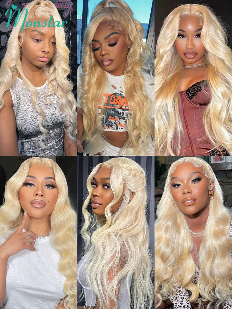30 40 Inch 613 Human Hair Wig 13x6 Hd Lace Frontal Wigs For Women Body Wave 360 Wigs Human Hair Honey Blonde 13x4 Lace Front Wig