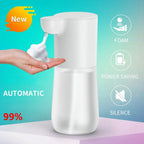 Automatic Touchless Soap Dispenser Foam Liquid Infrared Sensor Type-C Rechargeable Smart for Home Kitchen Bathroom Commercial