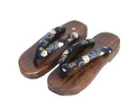 WHOHOLL Geta Anime Anime Cosplay Costumes Japanese Geta Sandals Summer Sandals Men Flat Wooden Shoes Clogs Slippers Flip-flops