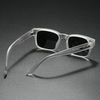 Quality Square Polarized Sunglasses Men Metal Core UV400 Unisex Sun Glasses Travel Hiking Beach Fishing Eyewear