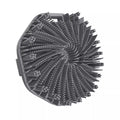NEW Bath Soft Silicone Back Brush Bath Shower Sponge Scrubbing Brush with Handle Exfoliating Scrub Skin Exfoliating Brushes