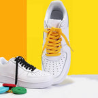 1Pair Flat Shoelaces Classic Shoe Laces Fashion Solid Sports Shoelace length 100/120/140/160/180cm Shoe Accessories