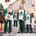 Christmas Family Matching Outfits Mom Dad Kids 2 Pieces Pajamas Set Baby Rompers Casual Loose Sleepwear Xmas Family Look Pyjamas