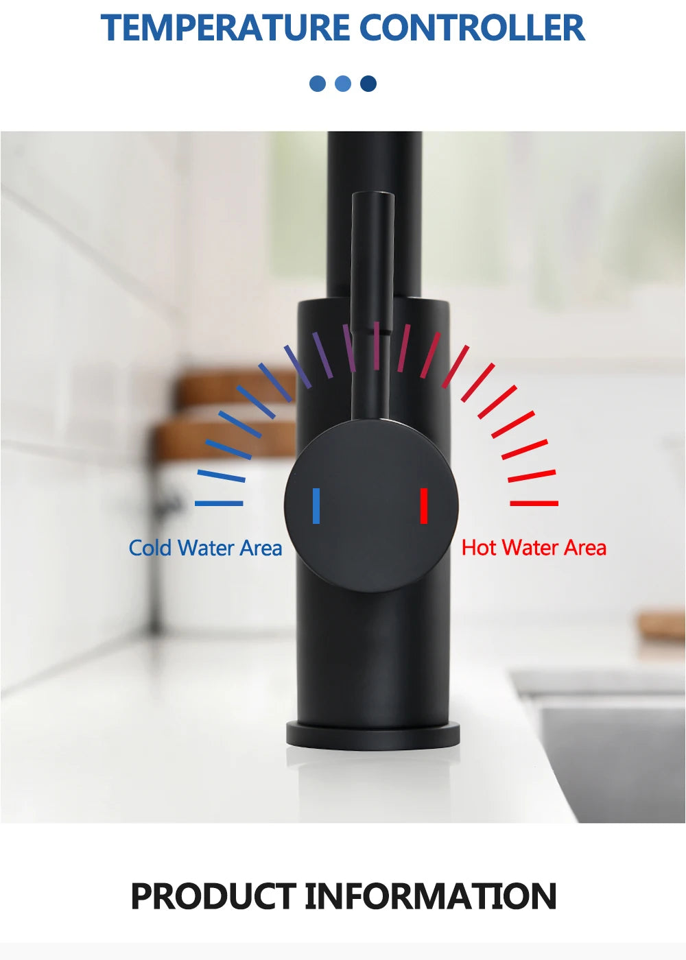 Stainless Steel Kitchen Faucet Single Hole Pull Out Spray 360° Swivel Sink Faucet High Arc Modern Design