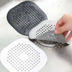 1/4pcs Shower Drain Plug Hair Catcher Stopper Kitchen Sink Strainer Sewer Silicone Bathroom Floor Bathtub Water Filter Home Tool