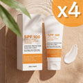 SPF 100 Sunscreen Instant Sun Protect Broad Spectrum UVA & UVB Protection Wateproof Non-Greasy Sunblock For Beach Outdoor Sports