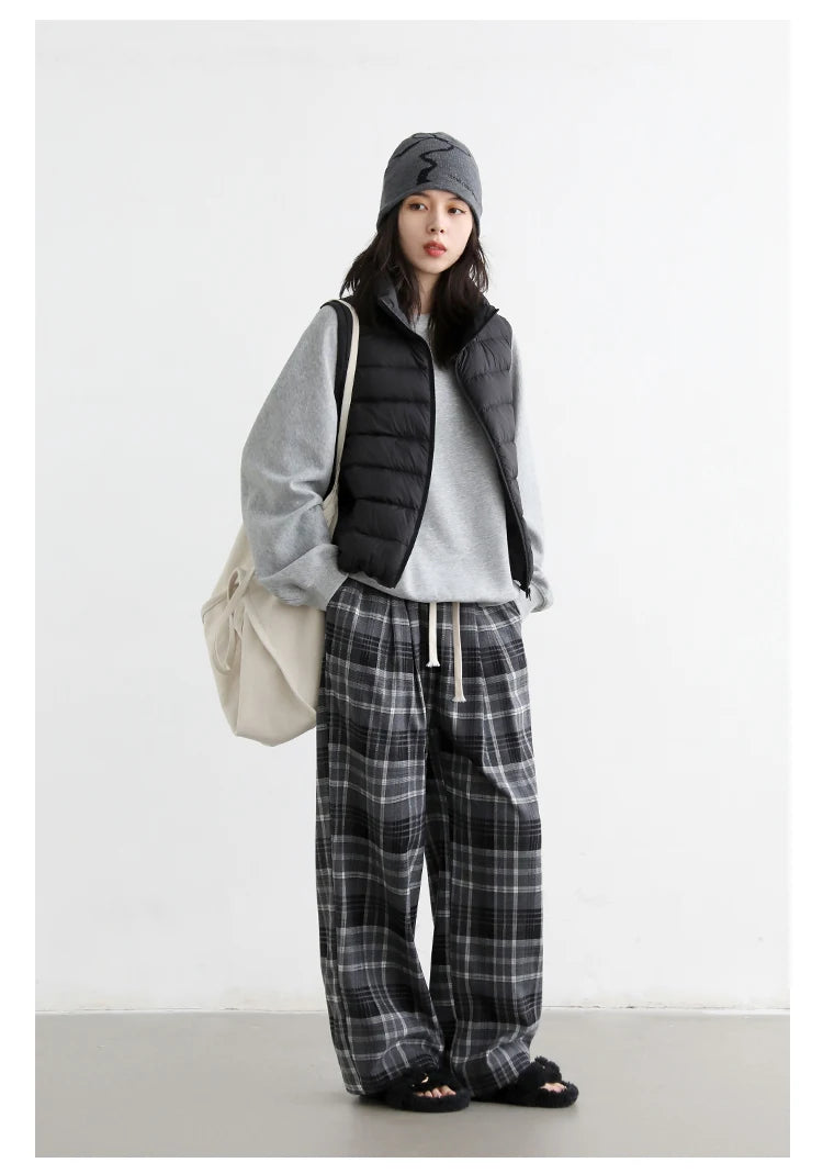 CHIC VEN New Women Down Coats Sleeveless Lightweight 90 White Duck Down Stand Up Collar Female Down Vest Autumn Winter 2026