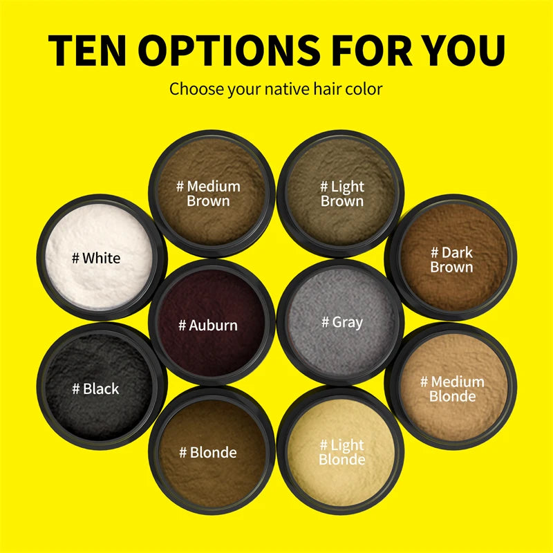 100g Hair Fibers Powder Keratin Hair Building Fiber Instant Hair Loss Conceal Fiber Refill Bag Extension Care Styling Powder