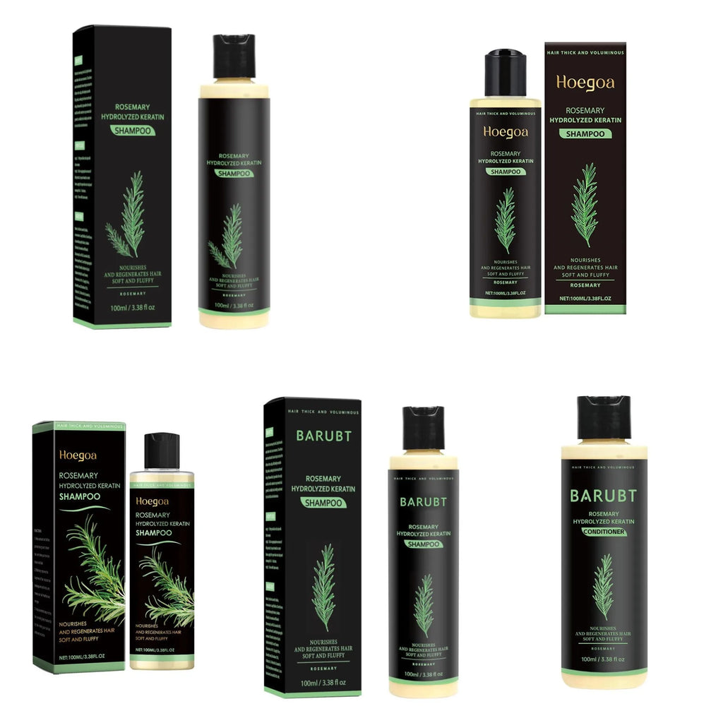 100ML Rosemary Hair Shampoo Volumizing and Thickening Strengthening and Oil Control Nourishes and Repairs Hair Oil Adds Volume