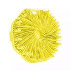 Bath Soft Silicone Back Brush Bath Shower Sponge Scrubbing Brush with Handle Exfoliating Scrub Skin Massager Exfoliating Brushes