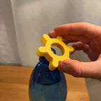 Unique Multi-function Bottle Cap Opener Yellow Plastic Rotary Bottle Opener Bar Supplies Bottle Opener Kitchen Tool