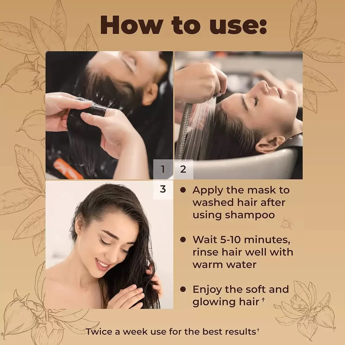 Collagen Hair Treatment Deep Repair Conditioning Argan Oil Hair Mask Essence for Dry Damaged Hair 200ml/500ml
