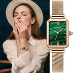 New LIGE Brand SUNKTA Women Watch Quadrate Quartz Waterproof ClockPersonality Fashion Female Quartz Wristwatch Relogio Feminino