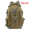Outdoor Tactical Climbing Camping Backpack Travel Molle Hiking Hunting Trekking Rucksack Sports Crossbody Reflective Strip Bag