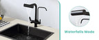 3 Way Pure Water Filter Kitchen Faucets Black Pull Out Filter Kitchen Sink Faucet Hot Cold Mixer Tap Pull Down Kitchen Faucet