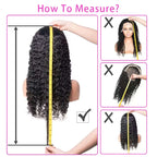 Orange Ginger #350 13X6 Lace Frontal Wigs Water Deep Wave 100% Remy Human Hair 13x4 Lace Front Wig 32inch  Pre Plucke For Women