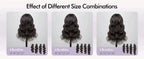 Loose Deep Wave Human Hair Bundles Unprocessed Brazilian Virgin Remy Curly Hair Extension Natural Black Color for Women