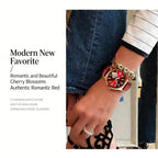 RUIXINE Fashion Woman Watches Waterproof Luminous Date Leather Quartz Wristwatch Elegant Dress Ladies Watch For Woman's Gift