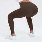 Women Yoga Pants with Pockets Butt Lifting Tummy Control Sports Leggings High Waist Fitness Tights Gym Clothing Sportswer