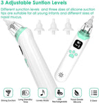 Electric Nasal Aspirator Snot Sucker for Babies And Kids Nasal Care Cleaner USB Rechargeable Nasopharyngeal Secretion Extractor