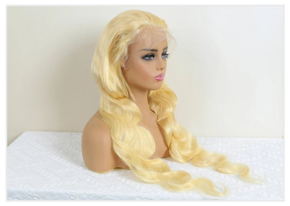 30 40 Inch 613 Human Hair Wig 13x6 Hd Lace Frontal Wigs For Women Body Wave 360 Wigs Human Hair Honey Blonde 13x4 Lace Front Wig