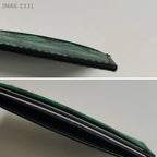 【MAX-111】Classic Fashion 3D Pattern Design Multi-Functional Leather Card Holder Protection Clip Wallet【W1】
