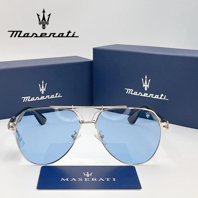 MASERATI Car High End UV400 Polarized Glasses For Quattroporte Levante Ghibli Mc20 Mcpura GT GranCabrio Grecale Drive Sunglasses