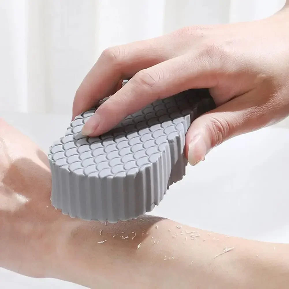 NEW 3D Magic Children Bath Sponge Body Exfoliating Dead Skin Sponge Cleaning Shower Brushes Peeling Sponge Artifact