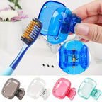 Household Toothbrush Storage Clip - Portable Travel Toothbrush Dust Protective Cap - Storage Box Portable Toothbrush Head