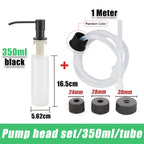 Stainless Steel Liquid Soap Dispenser Pump Kitchen Sink Hand Pressure Liquid Dispenser Kitchen Hardware Accessories