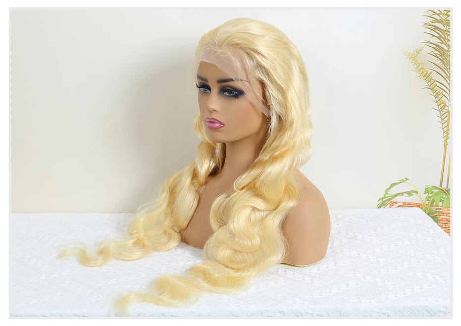 30 40 Inch 613 Human Hair Wig 13x6 Hd Lace Frontal Wigs For Women Body Wave 360 Wigs Human Hair Honey Blonde 13x4 Lace Front Wig