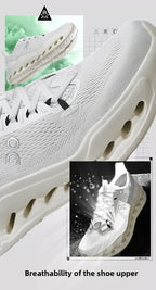 Men High Performance Running Shoes Light Cushion Marathon Ready Eco Breathable Mesh Non Slip Daily Outdoor Walking Sneakers