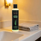 220ml Tgideas Organic Rosemary Hair Growth Shampoo Hydrolyzed Keratin Nourish Scalp Reduce Loss Unisex Shampoo Dry Fragile Hair