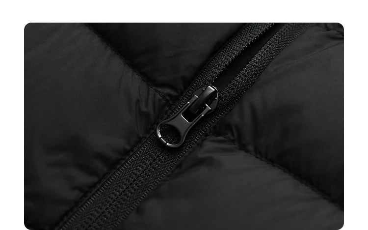 CHIC VEN New Women Down Coats Sleeveless Lightweight 90 White Duck Down Stand Up Collar Female Down Vest Autumn Winter 2026
