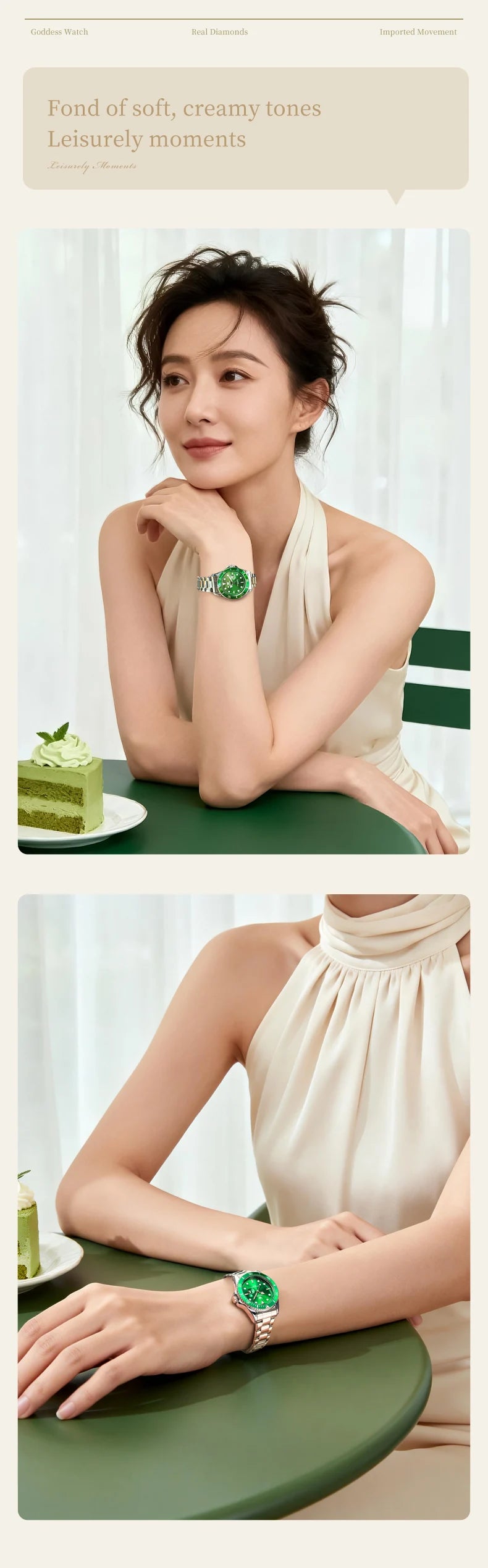 OLEVS Luxury Stainless Steel Waterproof Quartz Watch for Women Fashion Calendar Luminous Womens Wristwatch Sport Clock reloj