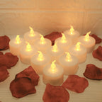 LED Candles 24/12 Pack Flameless Flickering Tea Light Warm White Candle for Party Wedding Birthday Christmas Gifts Home Decor