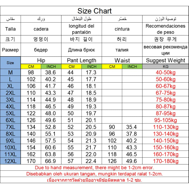 Men's Shorts Plus Size 50-180kg 10XL 11XL 12XL Breathable Comfort Short Pants Summer Male Oversize Trouser Big Size Men Clothing