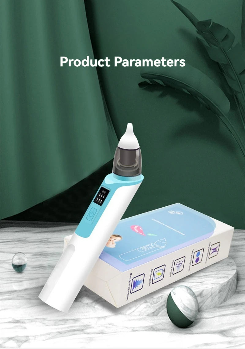 2025 New Pattern Baby Electric Nasal Aspirator Charging Version Newborn Baby Nasal Aspirator Suck Out Prevent Nasal Congestion