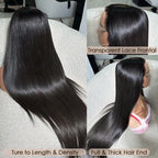 Straight Lace Front Wigs Human Hair 13X6 Hd Lace Frontal Wig 13X4 Bone Straight Human Hair Wigs Hair Accessories For Women