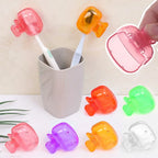 10/1PCS Toothbrush Dustproof Clips Plastic Toothbrush Head Protective Cover Portable Travel Camping Bathroom Brush Caps Case
